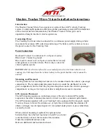 ATTI Shadow Tracker Micro Vision Installation Instructions preview