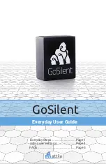 Preview for 1 page of Attila Security GoSilent User Manual