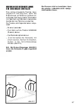 Preview for 67 page of Attila PRF 960 GAS Instructions For The Use