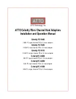 ATTO Technology ATTO Celerity FC-81EN Installation And Operation Manual предпросмотр