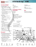 Предварительный просмотр 2 страницы ATTO Technology ATTO FibreBridge 1290E Specification Sheet