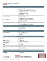 Preview for 2 page of ATTO Technology Celerity FC-82EN Specification Sheet