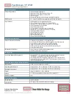 Предварительный просмотр 2 страницы ATTO Technology FastStream VT 5700 Technical Specifications