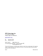 Preview for 2 page of ATTO Technology FibreBridge 2390C Installation And Operation Manual