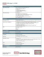 Preview for 2 page of ATTO Technology iPBridge 2700C Specifications