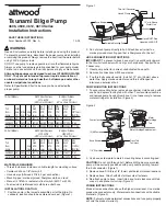 Attwood Tsunami 4606 Installation Instructions preview