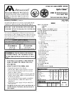 Atwood 8935 Technical Installation Manual preview