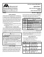 Preview for 1 page of Atwood SACO-2 Owner'S Information Manual