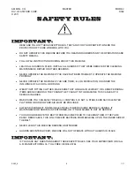 Preview for 8 page of Atwood SCALE-O-MATIC S302 Operation And Safety Manual