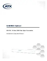 ATX QFOT1L Installation & Operation Manual preview