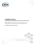 ATX QFQR 200A-04 Series Installation & Operation Manual preview