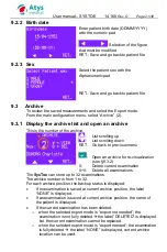 Preview for 22 page of ATYS MEDICAL SysToe User Manual