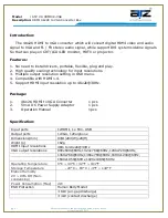 Preview for 2 page of ATZ ATZ VC-HDMI4K-VGA Manual