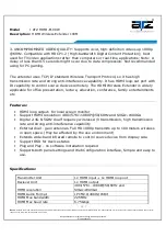 Preview for 2 page of ATZ HDMI-E100W Manual