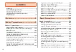 Preview for 6 page of AU G'zOne TYPE-XX Basic Manual