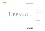 AU Urbano L01 Basic Manual предпросмотр