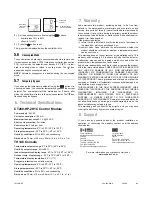 Предварительный просмотр 8 страницы Aube Technologies Non-programmable Heat Pump Controller TH146-N-DE Installation Manual