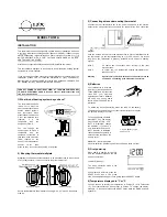 Aube Technologies TH101A Owner'S Manual preview