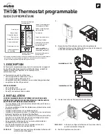 Предварительный просмотр 5 страницы Aube Technologies TH106 Owner'S Manual