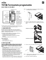 Предварительный просмотр 9 страницы Aube Technologies TH106 Owner'S Manual