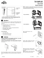 Aube Technologies TH108PLUS User Manual preview