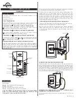 Aube Technologies TH111GFCI-NP Owner'S Manual preview