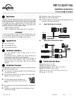 Preview for 2 page of Aube Technologies TH113-R User Manual