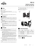 Preview for 3 page of Aube Technologies TH115-A User Manual