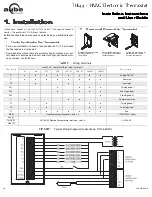 Preview for 1 page of Aube Technologies TH144 Installation Instructions And User Manual