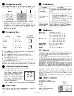 Preview for 2 page of Aube Technologies TH450 Owner'S Manual