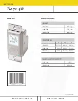 Preview for 2 page of Aube Technologies TI-0723W Specification