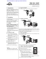 Preview for 1 page of Aube Technologies TI032-3W Installation Instructions And Use