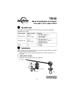 Предварительный просмотр 7 страницы Aube Technologies TI035 Installation And User Manual