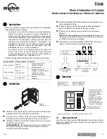 Preview for 5 page of Aube Technologies TI044/U Installation And User Manual