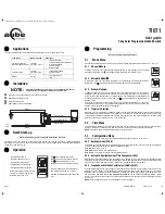 Aube Technologies TI071 - Aube by - Solar Programmable Timer Switch User Manual preview