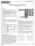 Auber RDK-150-DC Supplementary Instructions Manual preview