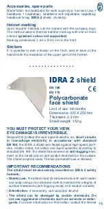 Preview for 19 page of Auboueix IDRA 2 Operating Instructions Manual