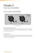 Preview for 8 page of AUDAC ALI20MK2 User Manual