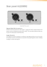 Preview for 9 page of AUDAC ALI20MK2 User Manual