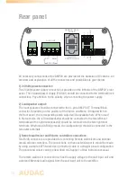 Preview for 12 page of AUDAC AMP20 User Manual