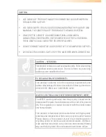 Preview for 7 page of AUDAC AMP523 User Manual