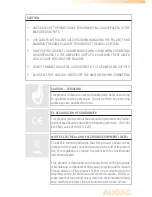 Preview for 7 page of AUDAC AMP523MK2 User Manual