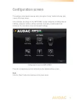 Preview for 19 page of AUDAC AMP523MK2 User Manual