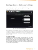 Preview for 21 page of AUDAC AMP523MK2 User Manual