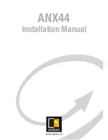 Preview for 1 page of AUDAC ANX44 Installation Manuals