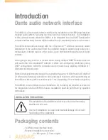 Preview for 2 page of AUDAC ANX44 Installation Manuals