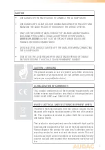 Preview for 5 page of AUDAC Ateo 4 User & Installation Manual
