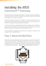 Preview for 6 page of AUDAC Ateo 4 User & Installation Manual