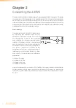 Preview for 10 page of AUDAC AXIR/O Series User Manual