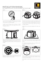 Preview for 1 page of AUDAC CALI Series Installation Manual